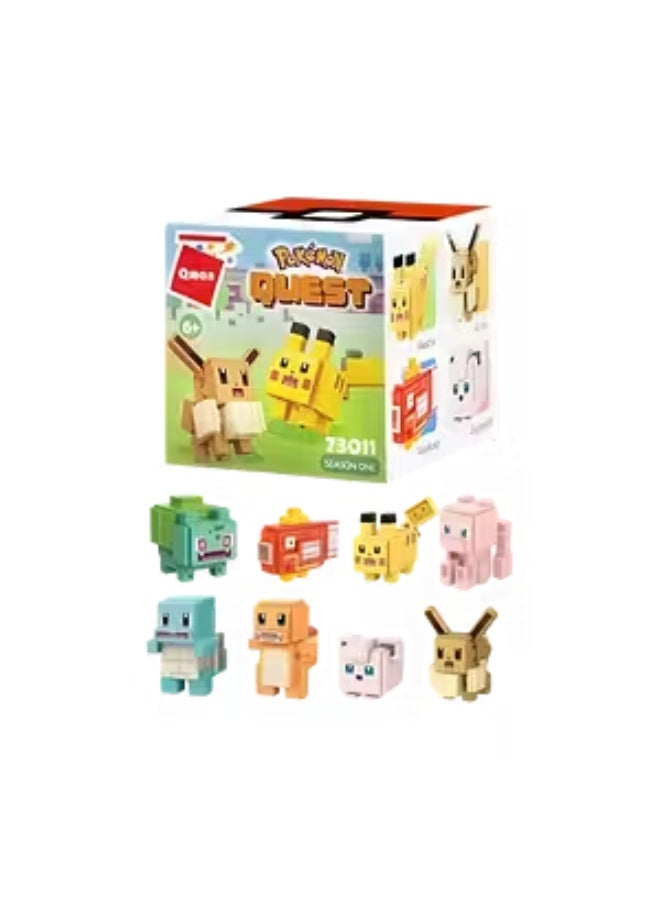 Qman - Keeppley Pokemon Quest - Blind Box 1St Wave 73011 - Image 3